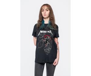 Metallica T Shirt Spider Dead Band Logo new Official Mens Black