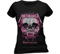 Metallica T Shirt Wherever I May Roam Official Ladies Fitted Licensed Tee New