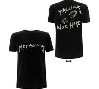 Metallica T-Shirt: Wuz Here OFFICIAL NEW