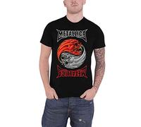 Metallica T Shirt Yin Yang Band Logo Official Mens Black XXL