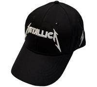 Metallica Text And M Band Logo Baseball Cap One Size