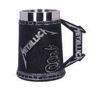 Nemesis Now B5220R0 Officially Licensed Metallica Black Album Tankard, 14.5cm
