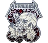 Metallica The Shortest Straw Pin Badge One Size