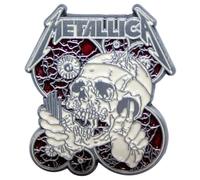 Rock Off officially licensed products Metallica The Shortest Straw Pin Badge One Size