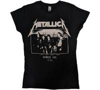 Metallica Master Of Puppets Tour 1986 Photo Girls shirt black S