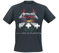 Master Of Puppets T Shirt metallica Black L
