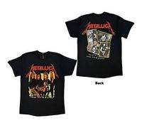 Générique T-Shirt Garage Photo Yellow Black Metallica, Yellow, M