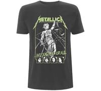 Metallica Unisex T-Shirt: Justice Faces (Medium)