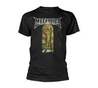Metallica T-Shirt St Anger Angel Black 100% Cotton Jersey Unisex Large