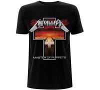 Master of Puppets Cross T Shirt metallica Black S