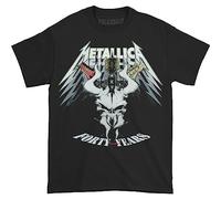 Metallica T-Shirt 40th Anniversary Forty Years Unisex Black M
