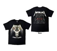 Metallica 40th Anniversary Forty Years Men's T-Shirt Black Band Merch, Bands, black, L