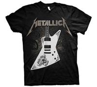 Metallica Papa Het Guitar Men T-Shirt Black L, 100% Cotton, Regular