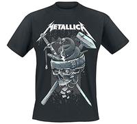 Metallica History Men T-Shirt Black L, 100% Cotton, Regular