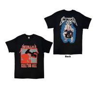 Metallica - tshirt - Unisex - Short Sleeves - Medium - E500z