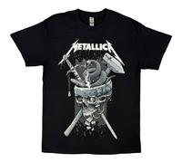 Metallica - tshirt - Unisex - Short Sleeves - Medium - E500z
