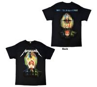 Exploded Band Logo T Shirt metallica Black S