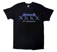 Metallica Unisex T-Shirt: 40 XXXX (X-Large)