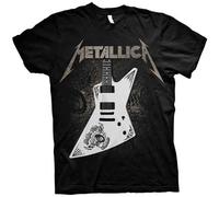Metallica Papa Het Guitar Men T-Shirt Black XXL, 100% Cotton, Regular