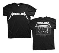Metallica Men's Master of Puppets Photo_Men_BL_TS:2XL Regular Fit Crew Neck Short Sleeve T - Shirt, Black (Black Black), XX-Large (Manufacturer Size:XX-Large)