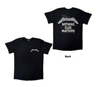 Metallica Unisex T-Shirt: Nothing Else Matters (Back Print) (XX-Large)