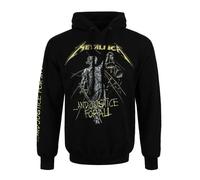 Metallica Unisex Adult And Justice For All Tracks Hoodie / N/A N/A PH1264