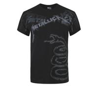 Metallica Unisex Adult Black Album Faded T-Shirt / L Black PH1272