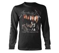 Metallica Unisex Adult Cover Long-Sleeved T-ShirtS Black PH3670