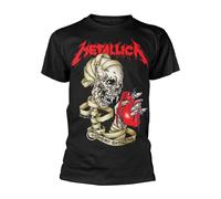 Metallica Unisex Adult Heart Explosive T-ShirtS Black PH1294