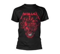 Metallica Unisex Adult Heart Skull T-Shirt PH1240