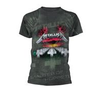 Metallica Unisex Adult Master Of Puppets T-ShirtS Grey PH2026