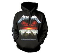 Metallica Unisex Adult Master Of Puppets Tracks Hoodie PH1613