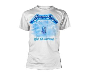 Metallica Unisex Adult Ride The Lightning T-ShirtS White PH2035