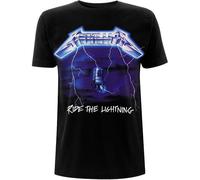 Metallica Unisex Adult Ride The Lightning Tracks T-Shirt PH1821
