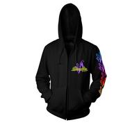 Metallica Unisex Adult S&M2 Anniversary Full Zip Hoodie / S Black PH2750