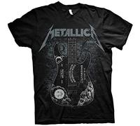 Metallica Unisex Adult's Hammett Ouija Guitar T Shirt - Large, Black