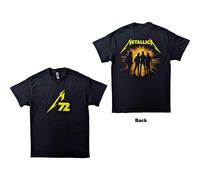 Metallica Unisex T-Shirt: 72 Seasons Strobes Photo (Back Print) (Medium)