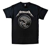 (XXL, Black) Metallica Black Album Poster T Shirt