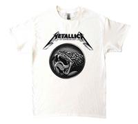 Black Album Poster T Shirt metallica White XXL