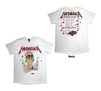 Metallica Men's One Landmine T-Shirt White