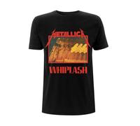 METALLICA - WHIPLASH BLACK T-Shirt Small