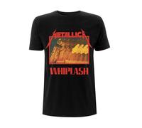 METALLICA - WHIPLASH BLACK T-Shirt Small