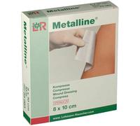 Metalline Sterile Gauze Pads with Metallic Layer, 8 x 10 cm, 10 Pieces Individu