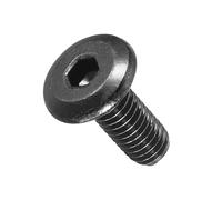 METALLIXITY Flat Head Hex Socket Cap Screws M5-0.8x12 50Pcs | 304 SS Hex Socket Furniture Bolts Screws - for Furniture Woodworking Project Black