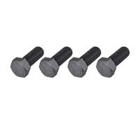 METALLIXITY Hex Bolts (M14-2x35mm) 4Pcs, 8.8 Grade Carbon Steel Fully Threaded Black Oxide, Coarse Thread UNC Hex Head Screw Bolt - for Furniture Repair