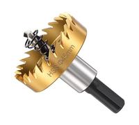 METALLIXITY Hole Saw 45mm 1-3/4" M2 High Speed Steel for Metal Gold