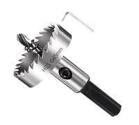 METALLIXITY Hole Saw 45mm 1-3/4" M2 High Speed Steel for Metal Silver