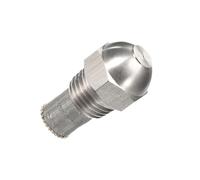 METALLIXITY Misting Nozzle (0.4mm/0.016") 1Pcs, Stainless Steel 1/4" BSPT Atomizing Misting Sprayer Nozzle - for Garden Watering Outdoor Cooling, Silver