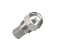 METALLIXITY Misting Nozzle (0.8mm/0.031") 1Pcs, Stainless Steel 1/4" BSPT Atomizing Misting Sprayer Nozzle - for Garden Watering Outdoor Cooling, Silver