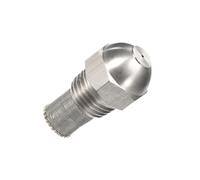 METALLIXITY Misting Nozzle (1mm/0.04") 1Pcs, Stainless Steel 1/4" BSPT Atomizing Misting Sprayer Nozzle - for Garden Watering Outdoor Cooling, Silver